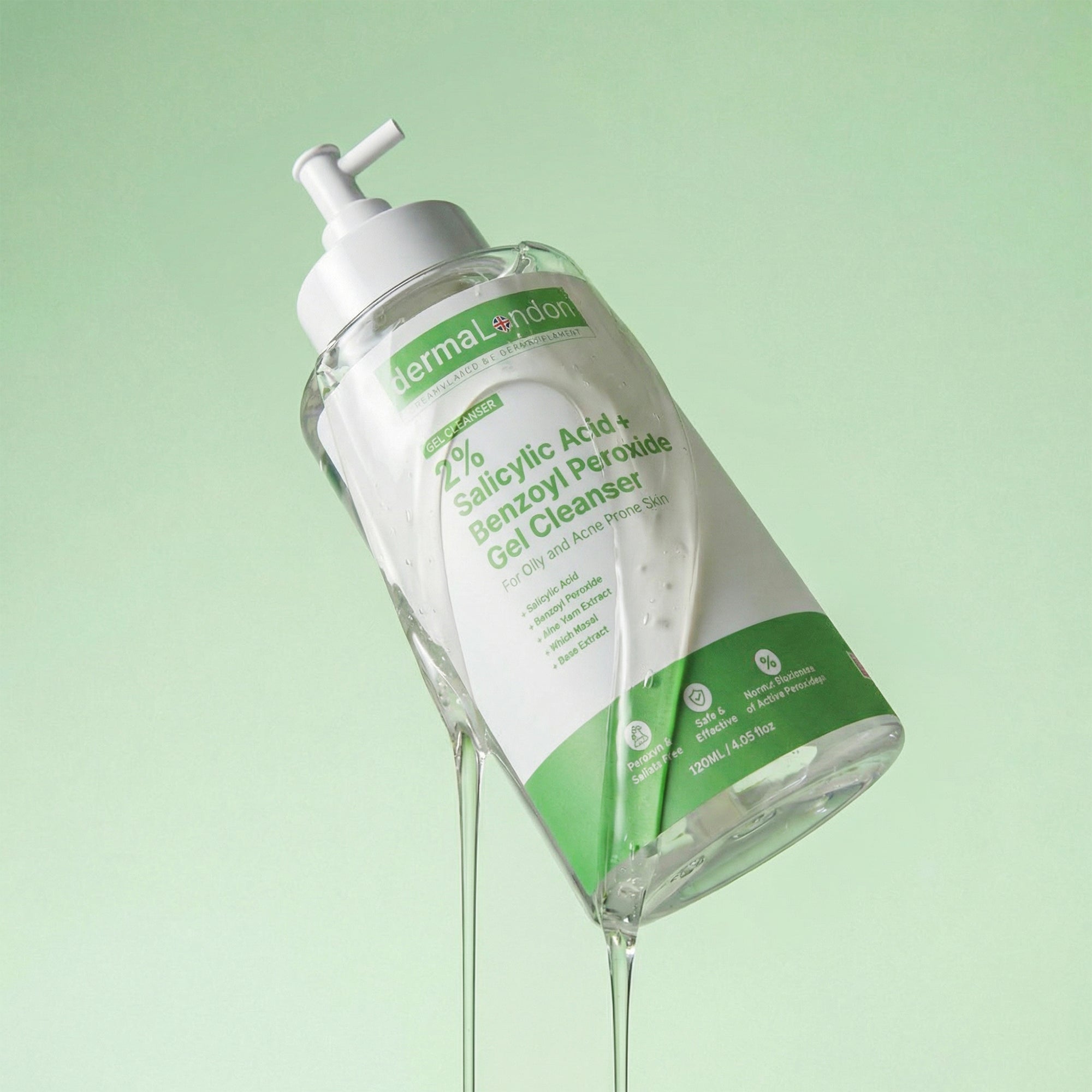 Salicylic Acid Acne Control Kit – Salicylic Acid Cleanser, Serum & Oil-Free Moisturizer (3-Step Routine)