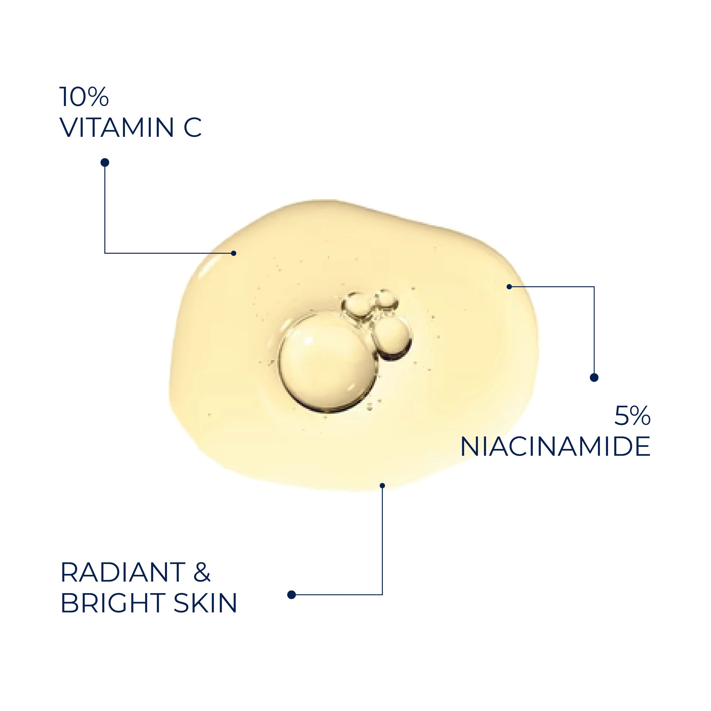 Skin Whitening Serum Combo with 10% Vitamin C & 2% Lemon Extract - 30ML