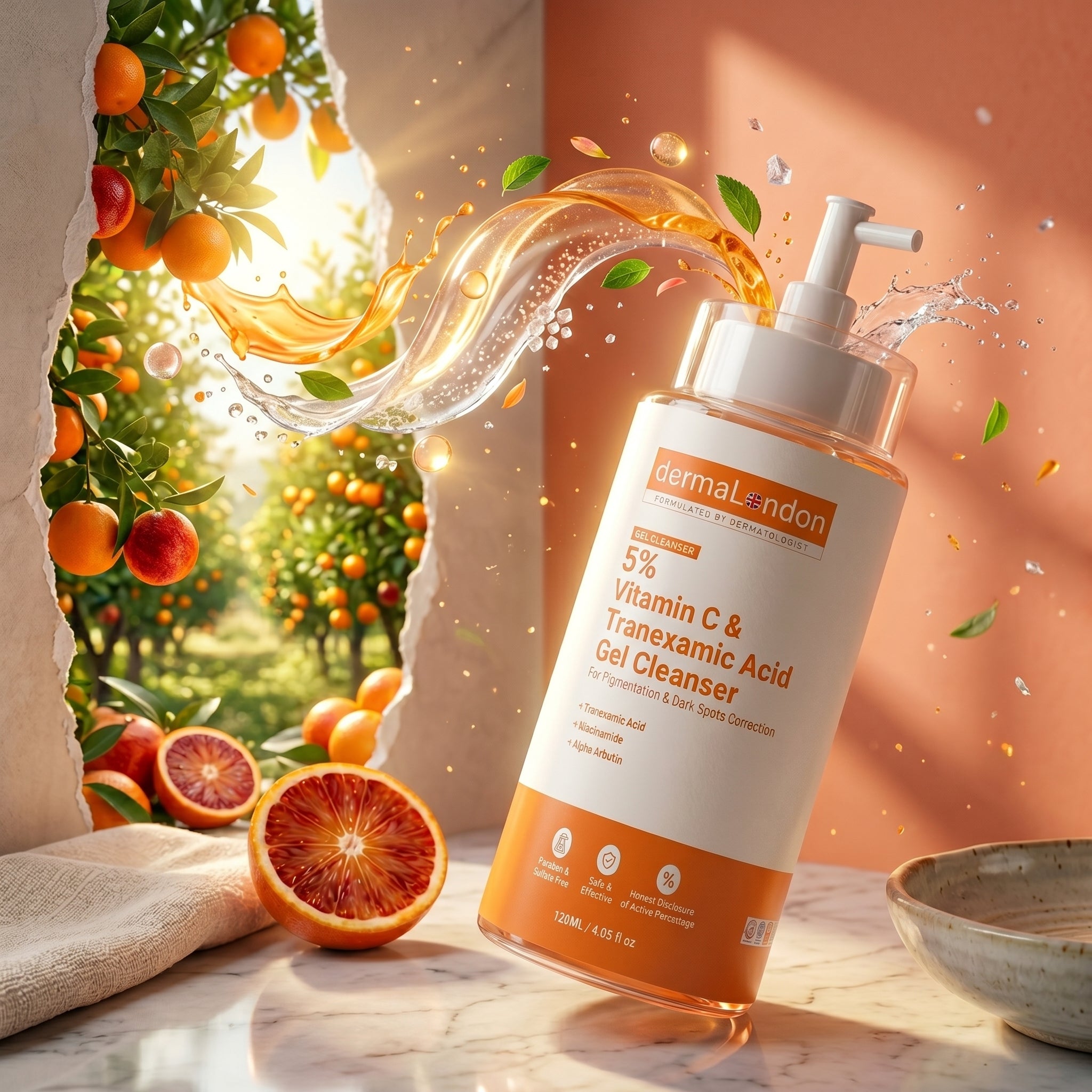 The Signature Skin Exfoliating & Renewal Kit – Vitamin C, Glycolic & AHA/BHA Texture Perfection Trio