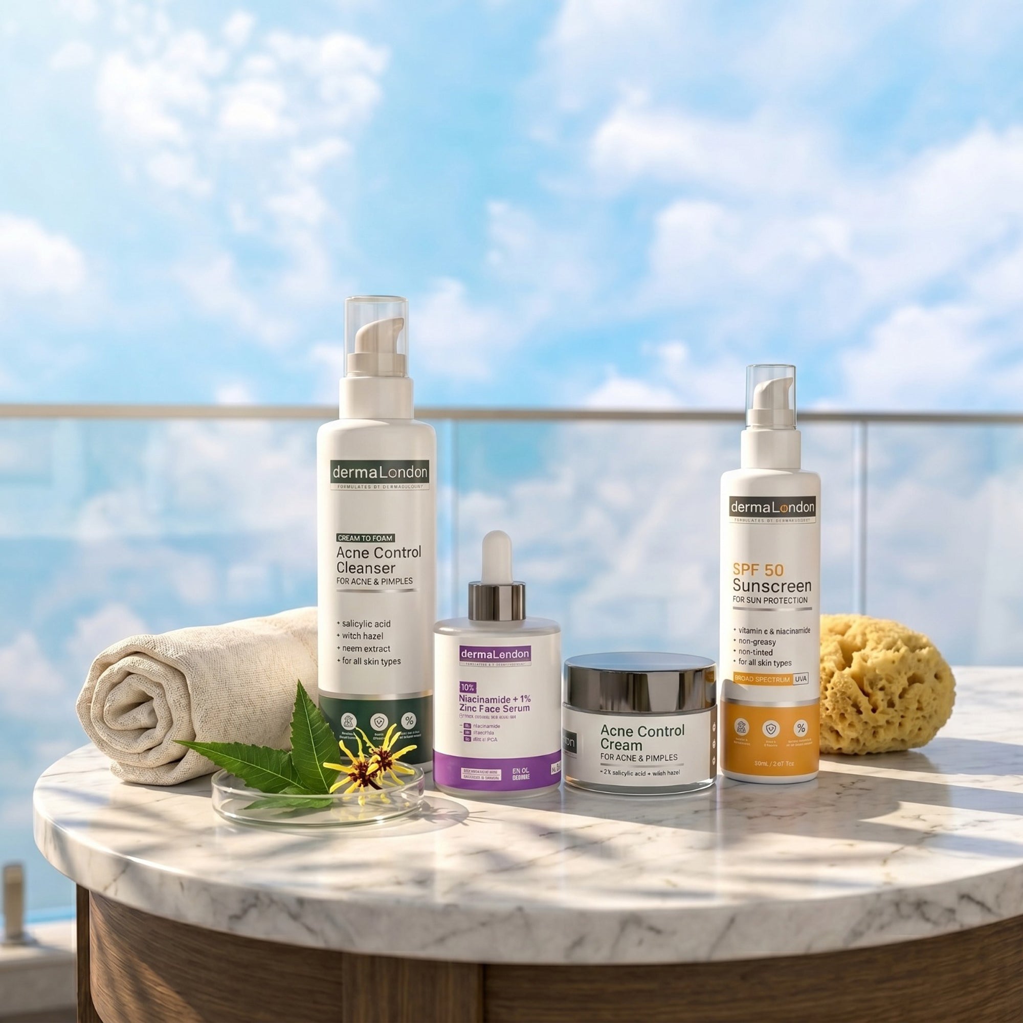 Advanced Acne Control & Daily Defense Kit for Clear, Smooth & Protected Skin