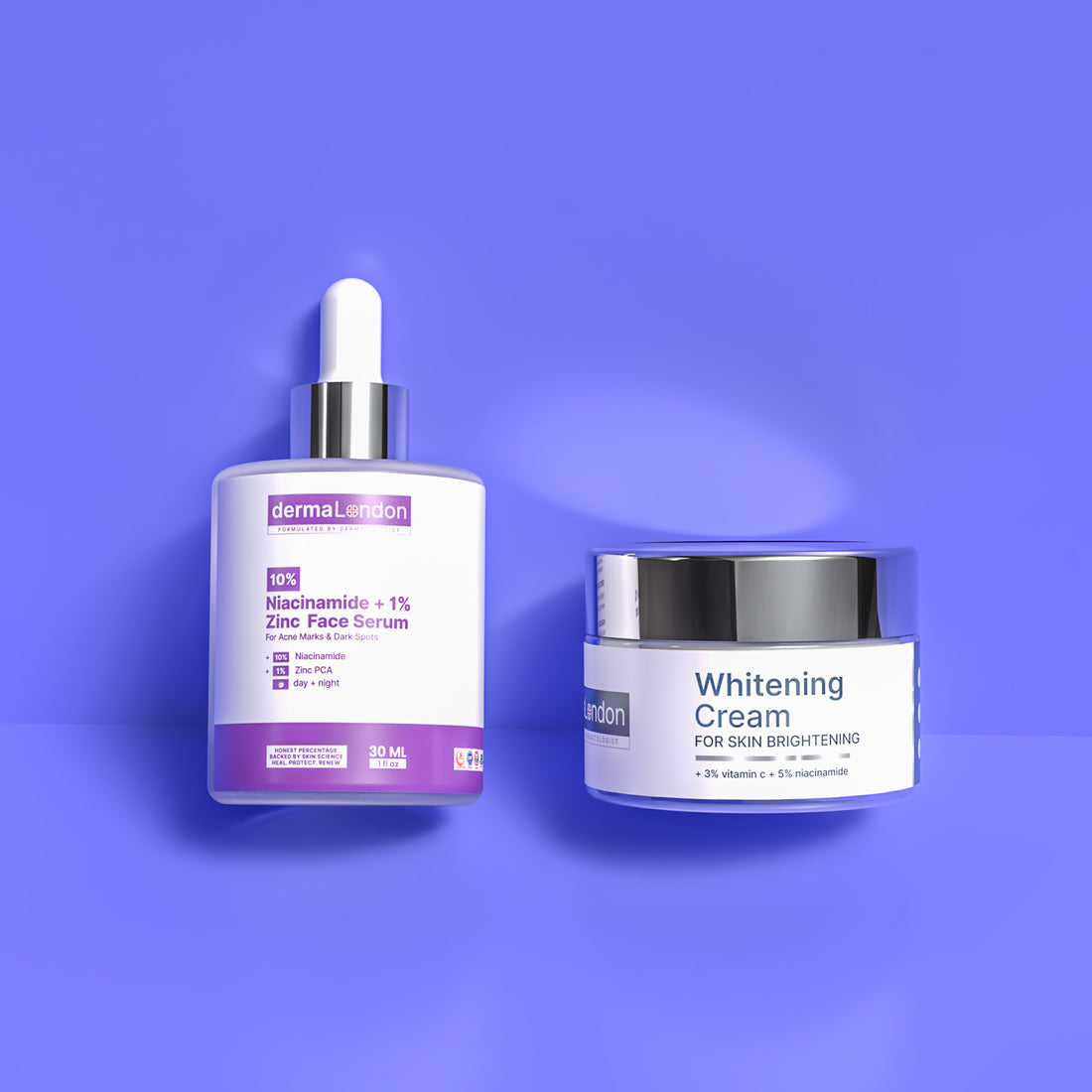 Brightening Kit – Niacinamide 10% Serum + Whitening Cream