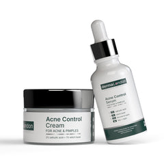 Anti Acne Combo (Serum + Cream) with Vitamin C & Niacinamide