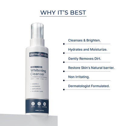 Skin Whitening  Cleanser with Vitamin C &amp; Niacinamide - 150ML
