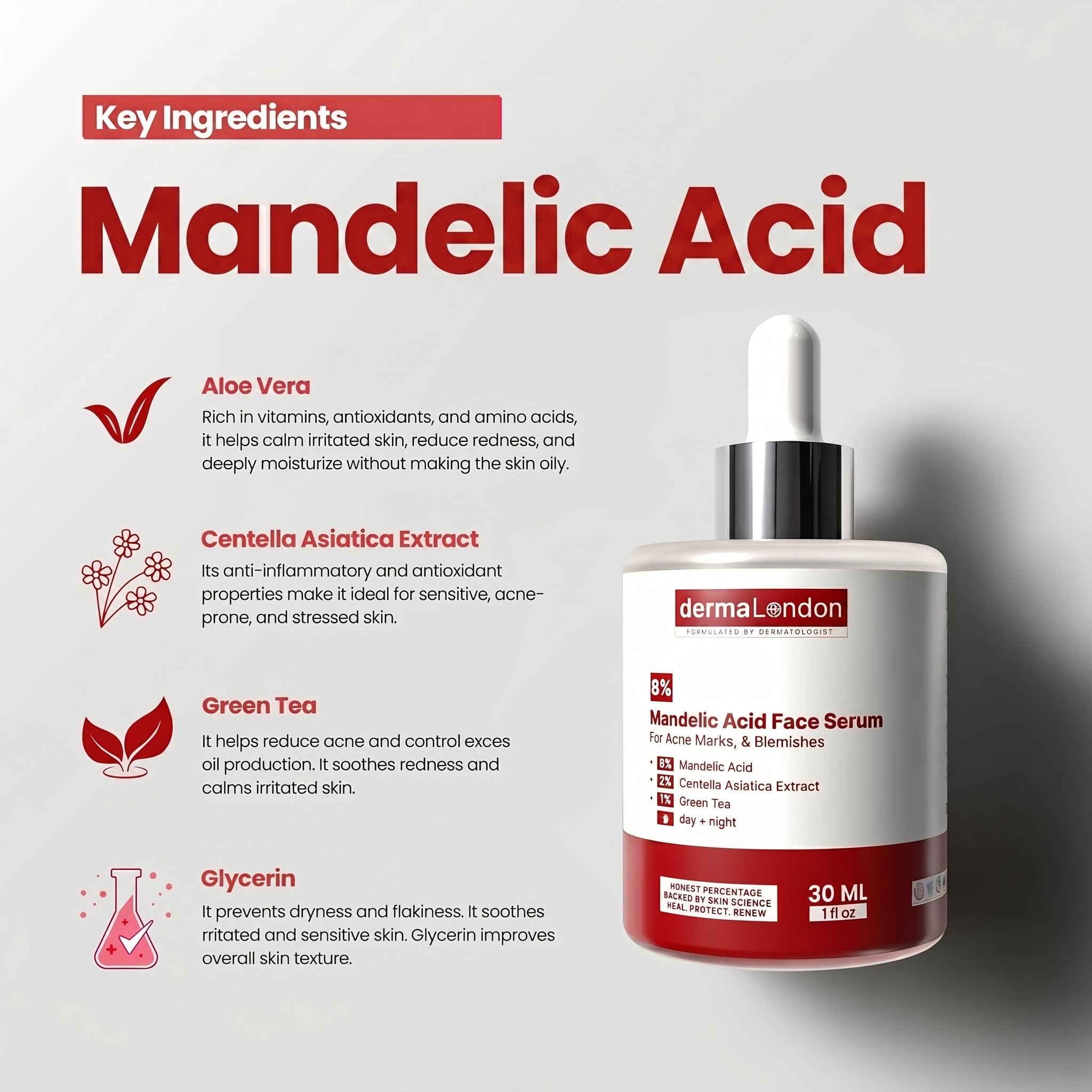 Mandelic Acid Serum – Smooth, Clear &amp; Glowing Skin