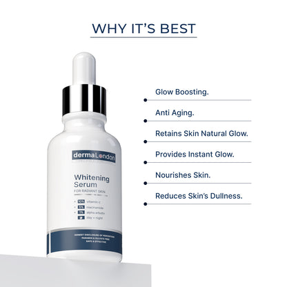 Skin Whitening Serum with 10% Vitamin C &amp; 2% Lemon Extract - 30ML