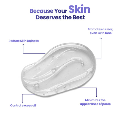 5% AHA BHA Exfoliating Face Serum - Smooth, Clear &amp; Radiant Skin