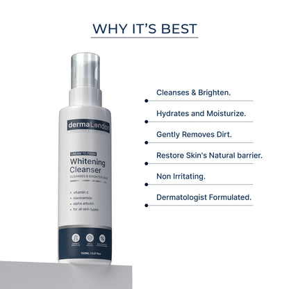 Skin Whitening Cleanser Combo with Vitamin C &amp; Niacinamide