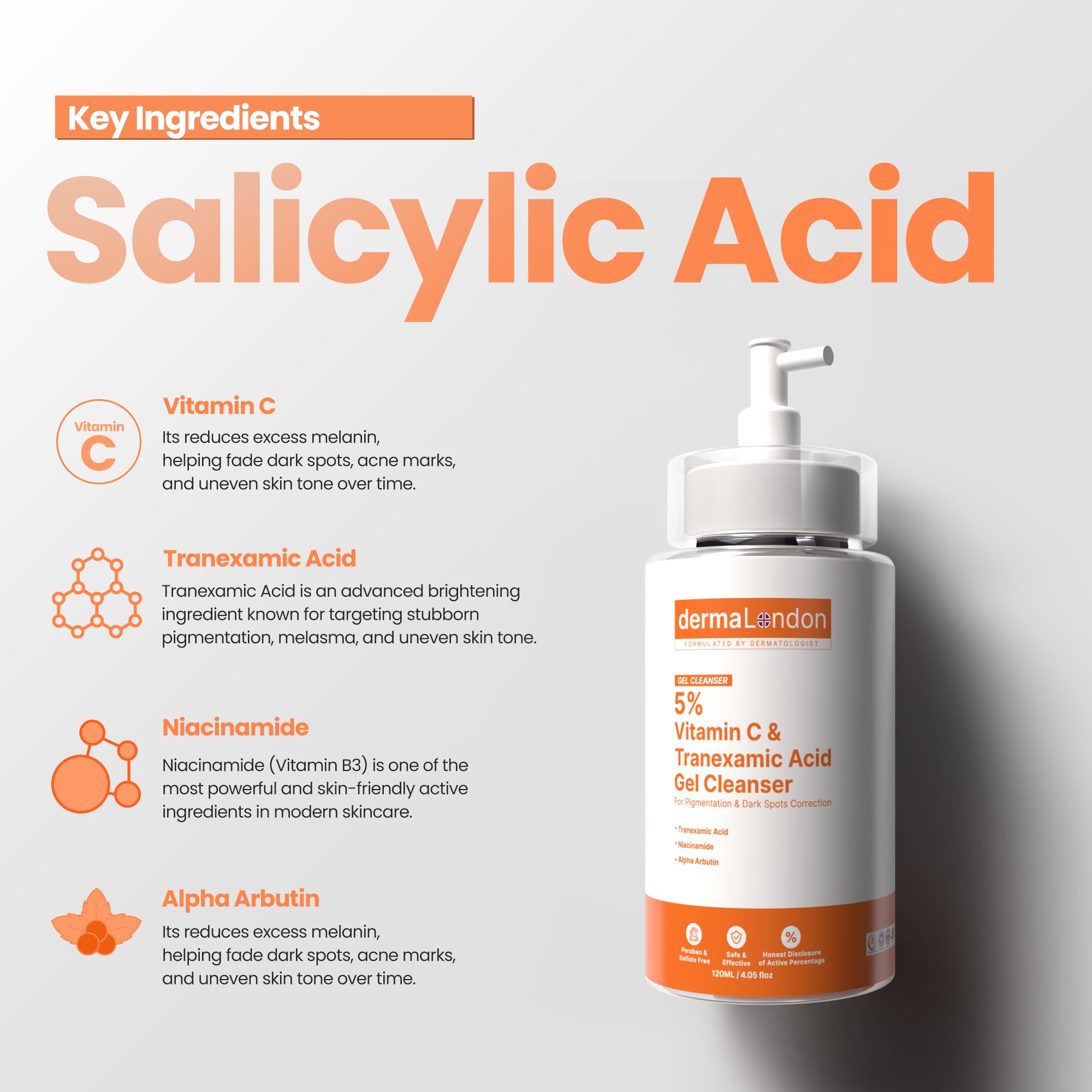 Vitamin C &amp; Mandelic Acid Brightening Duo – Dark Spots, Blemishes &amp; Pigmentation Correction Kit