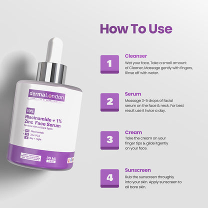 10% Niacinamide + Zinc Face Serum