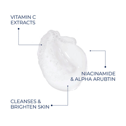 Skin Whitening Cleanser Combo with Vitamin C &amp; Niacinamide