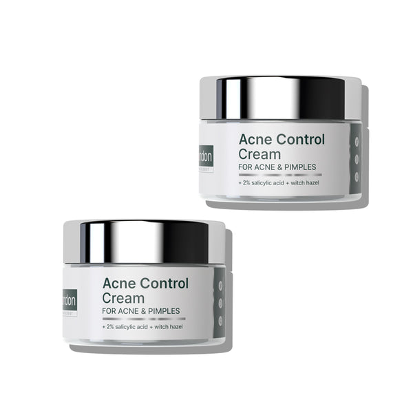 Acne Control Cream Combo with 2% Salicylic Acid & Witch Hazel