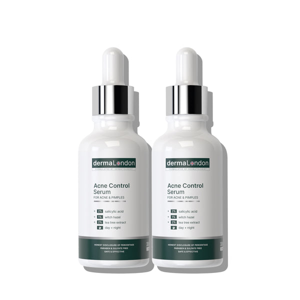Acne Control Serum Combo with 2% Salicylic Acid & 1% Witch Hazel