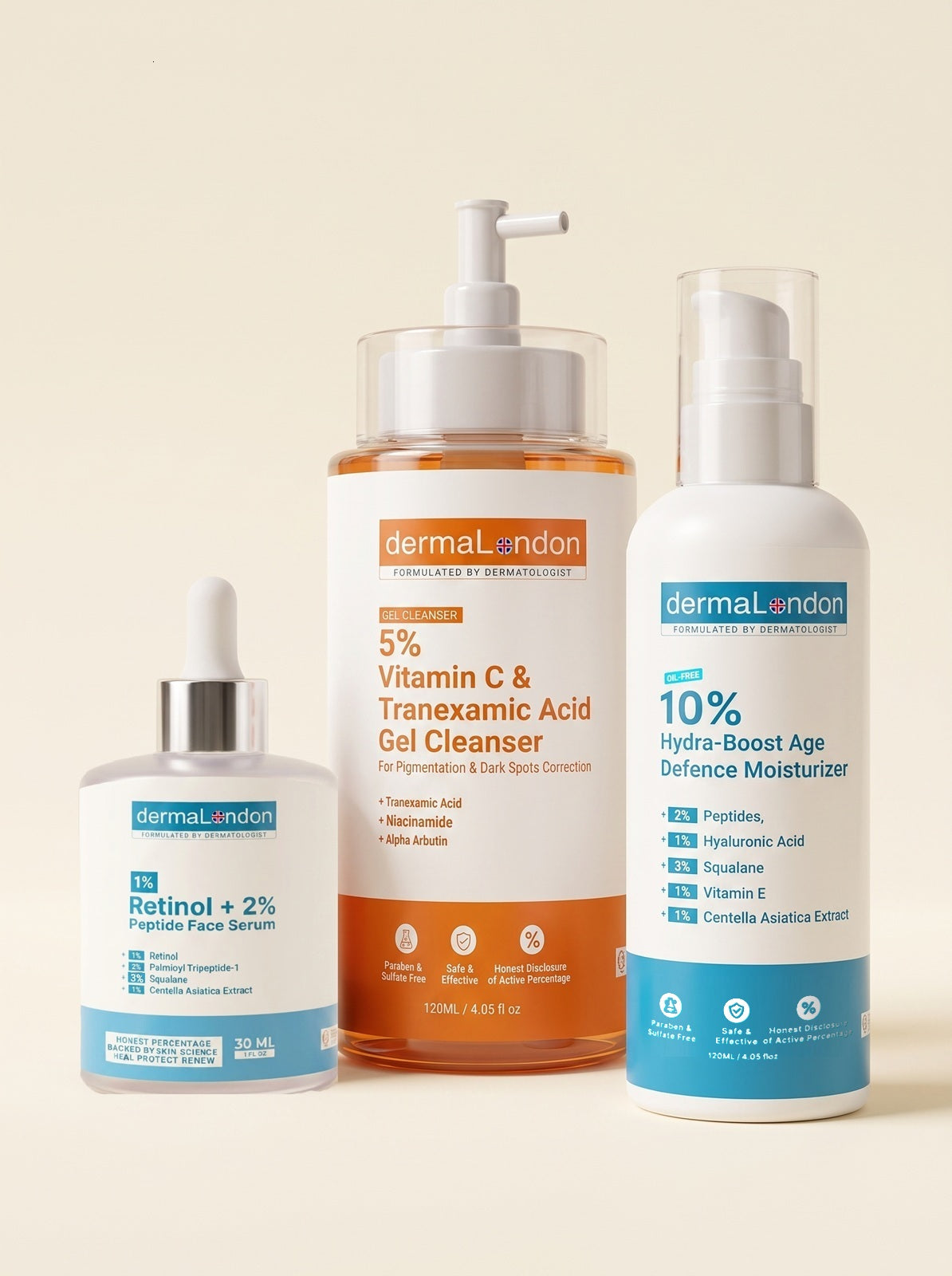 The Signature Age-Defying Complex – Vitamin C, Retinol &amp; Hyaluronic Skin Renewal System