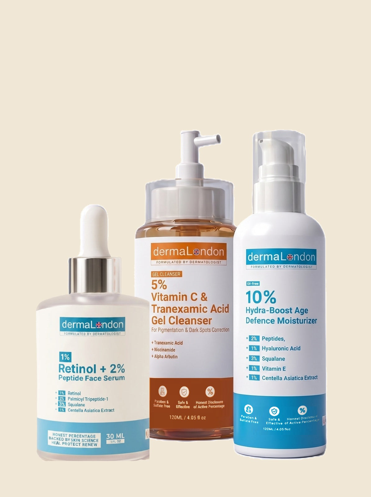 The Signature Age-Defying Complex – Vitamin C, Retinol &amp; Hyaluronic Skin Renewal System