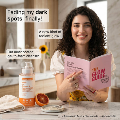 5% Vitamin C &amp; Tranexamic Acid Gel Cleanser for Brightening &amp; Dark Spot Correction (120ml)