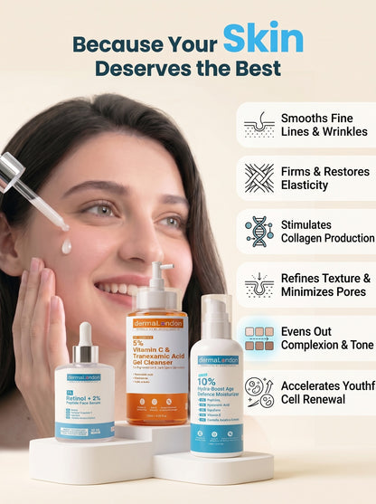 The Signature Age-Defying Complex – Vitamin C, Retinol &amp; Hyaluronic Skin Renewal System