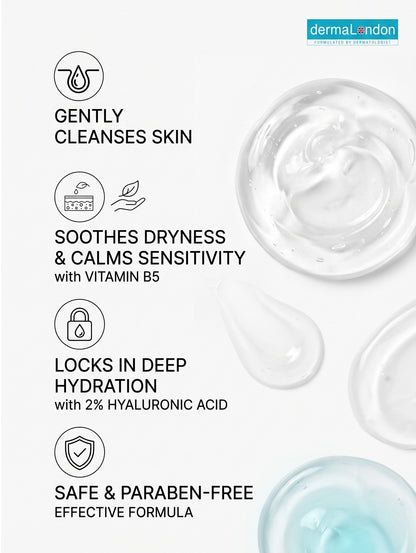 2% Hyaluronic Acid &amp; Vitamin B5 Hydrating Gentle Cleanser with Tranexamic Acid (120ml)