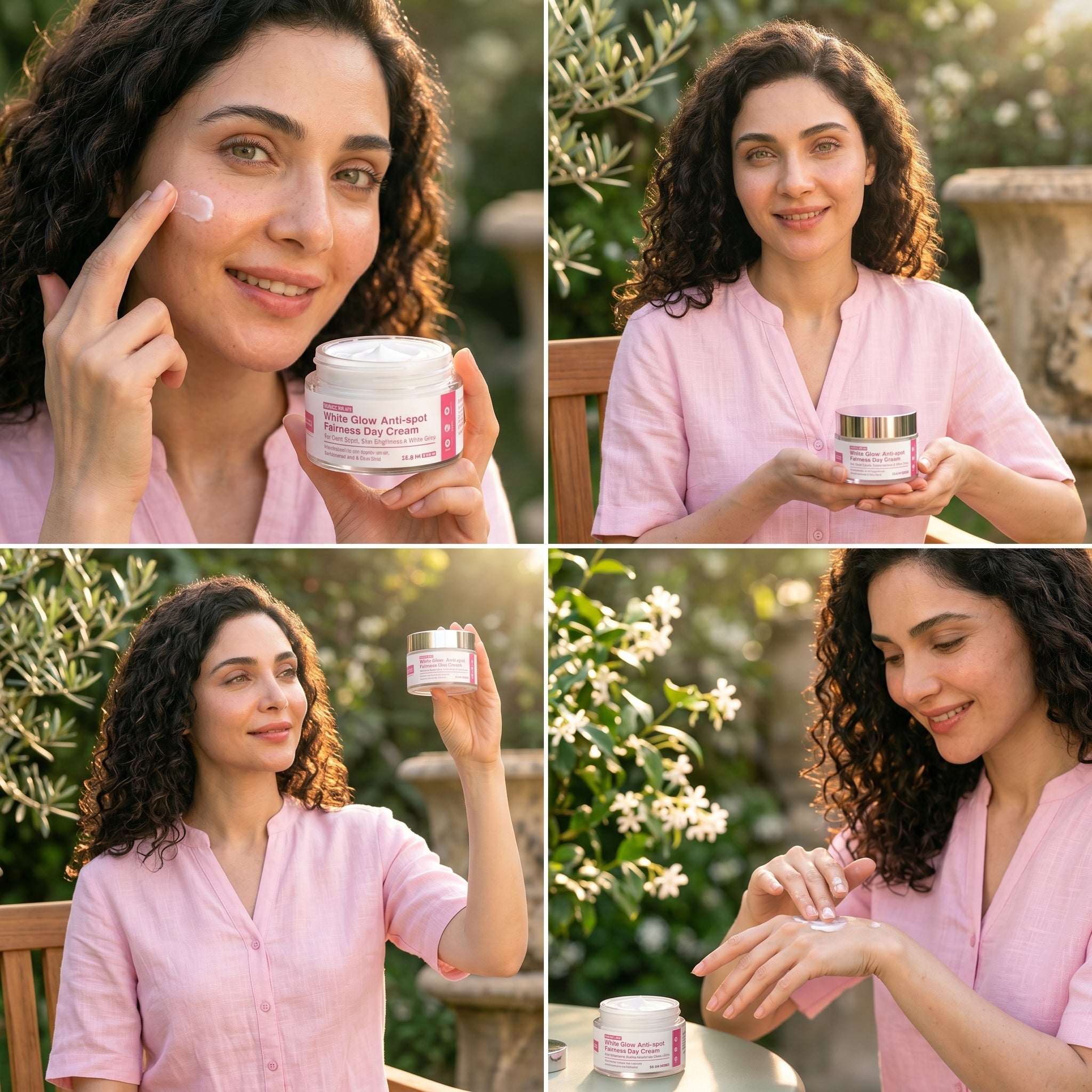 SPF 25 PA++ White Glow Anti-Spot Fairness Day Cream – Brightening &amp; Dark Spot lightening Formula