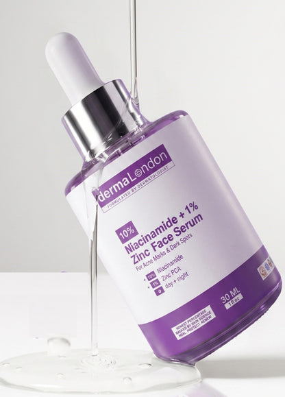 10% Niacinamide + Zinc Face Serum – Oil Control &amp; Acne Marks Solution