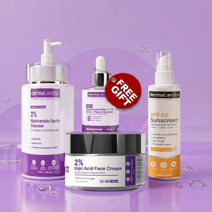 Signature Dark Spot Corrector &amp; Protective Skincare Bundle – Niacinamide, Kojic Acid &amp; SPF 50 Glow Routine