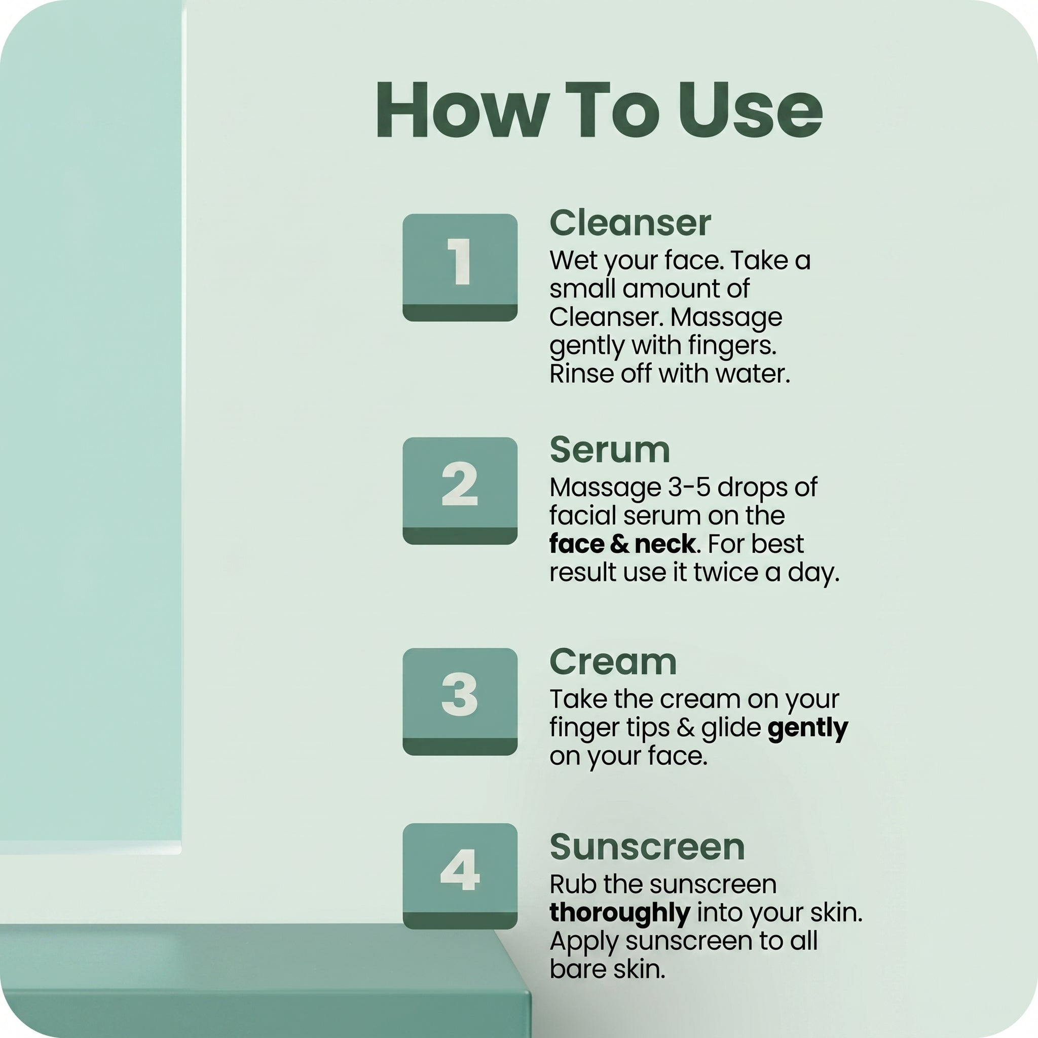 Acne Marks &amp; Blemish Control Skincare Kit – Cleanser, Serum, Oil-Control Moisturizer &amp; SPF 50 Sunscreen