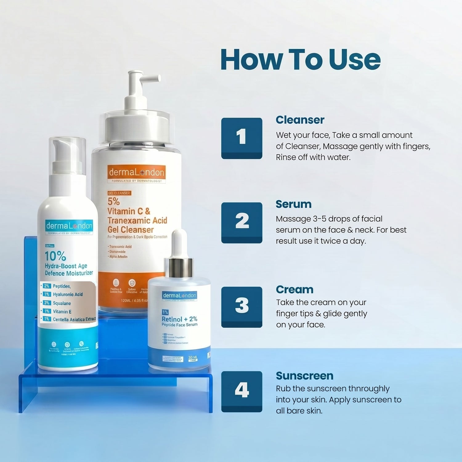 The Signature Age-Defying Complex – Vitamin C, Retinol &amp; Hyaluronic Skin Renewal System