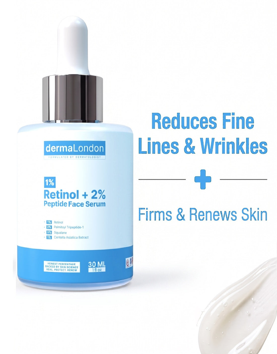 Retinol Serum – Anti-Aging, Fine Lines &amp; Wrinkle Reduction Serum