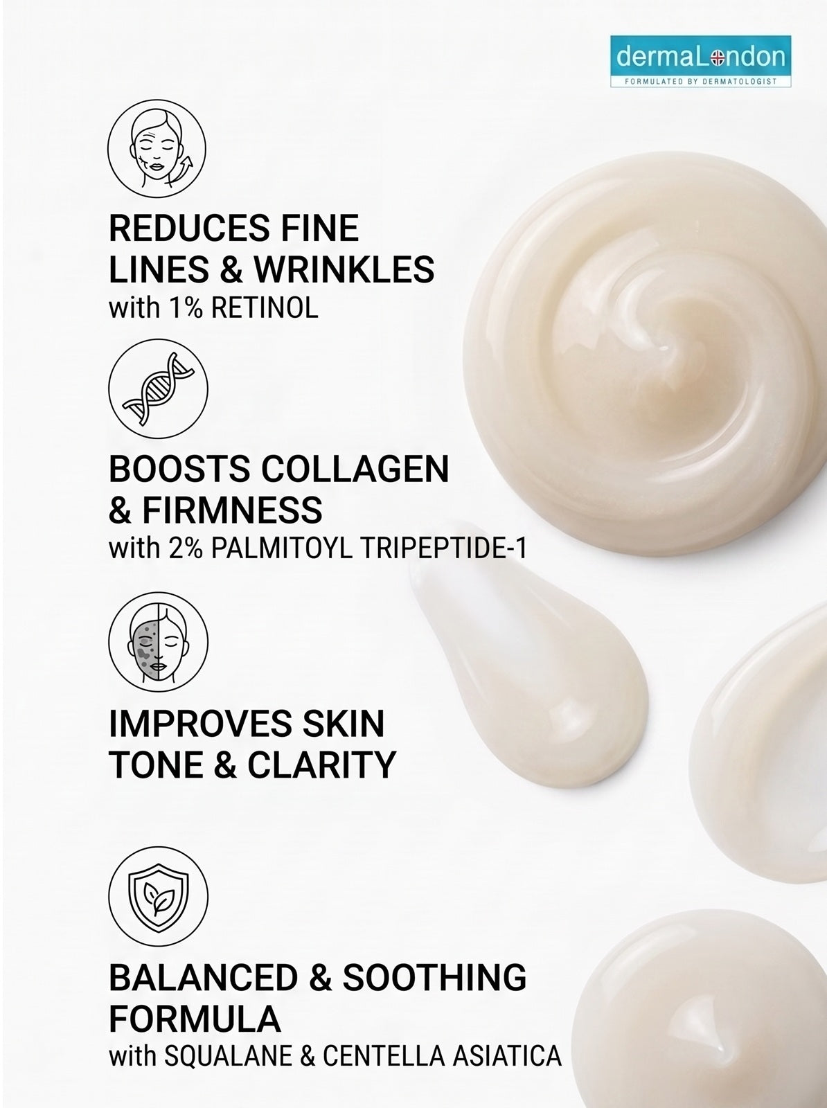 Retinol Serum – Anti-Aging, Fine Lines &amp; Wrinkle Reduction Serum