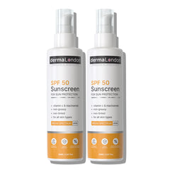 SPF 50 Sun Protection Sunscreen Combo with Vitamin C & Niacinamide