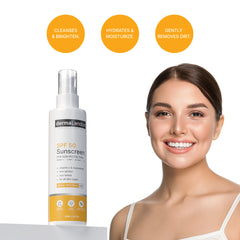 SPF 50 Sun Protection Sunscreen with Vitamin C & Niacinamide - 80ml