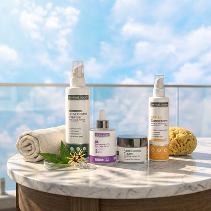 Advanced Acne Control &amp; Daily Defense Kit for Clear, Smooth &amp; Protected Skin