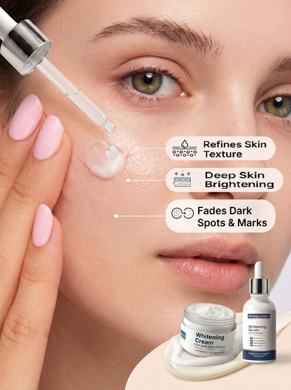 Skin Brightening Kit – Vitamin C Whitening Serum &amp; Cream