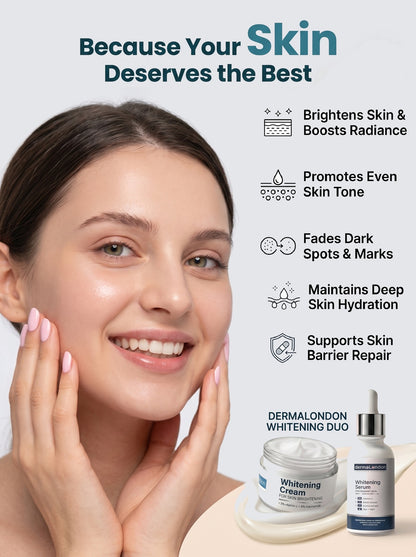 Skin Brightening Kit – Vitamin C Whitening Serum &amp; Cream