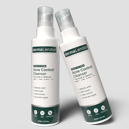 Acne Control Cleanser Combo with Salicylic Acid &amp; Neem Extract