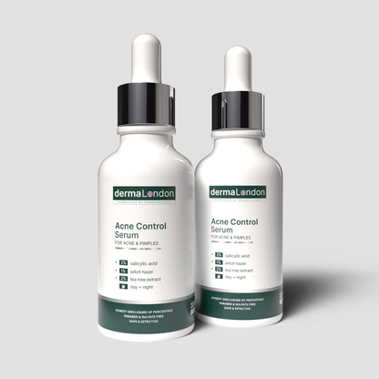 Acne Control Serum Combo with 2% Salicylic Acid &amp; 1% Witch Hazel