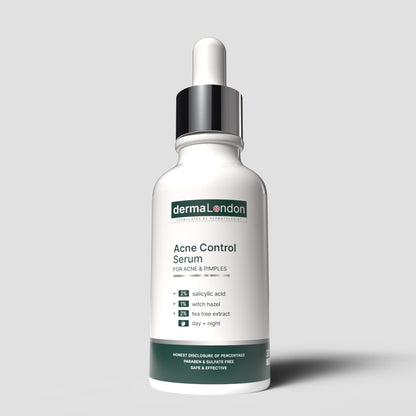 Acne Control Serum with 2% Salicylic Acid &amp; 1% Witch Hazel - 30ml