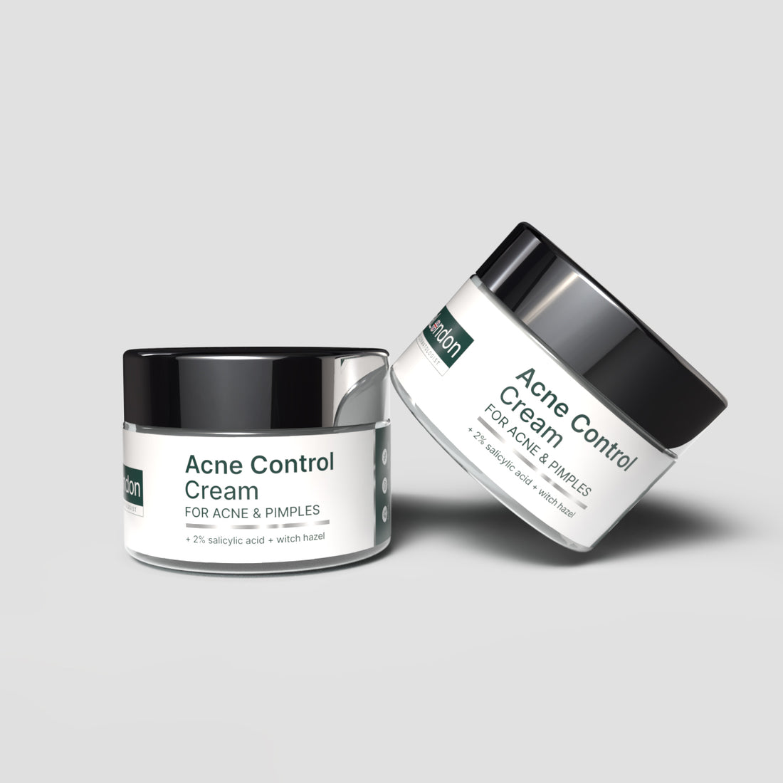 Acne Control Cream Combo with 2% Salicylic Acid &amp; Witch Hazel