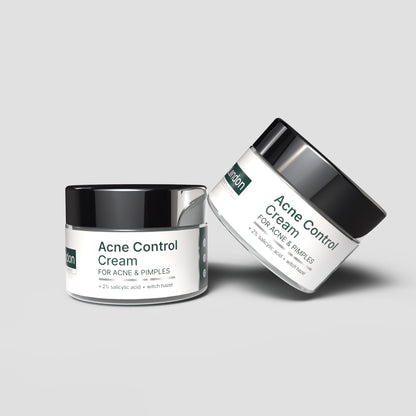 Acne Control Cream Combo with 2% Salicylic Acid &amp; Witch Hazel