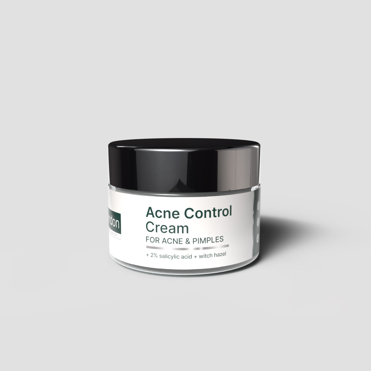 Acne Control Cream with 2% Salicylic Acid &amp; Witch Hazel - 50G