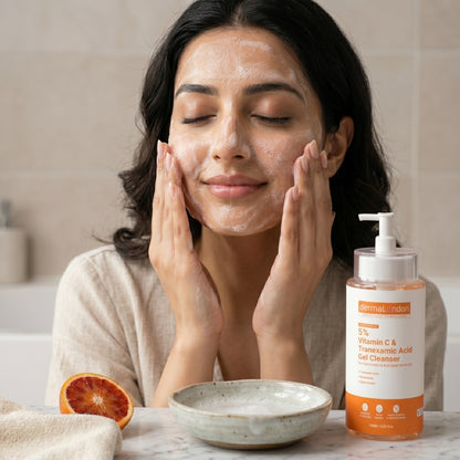 5% Vitamin C &amp; Tranexamic Acid Gel Cleanser for Brightening &amp; Dark Spot Correction (120ml)