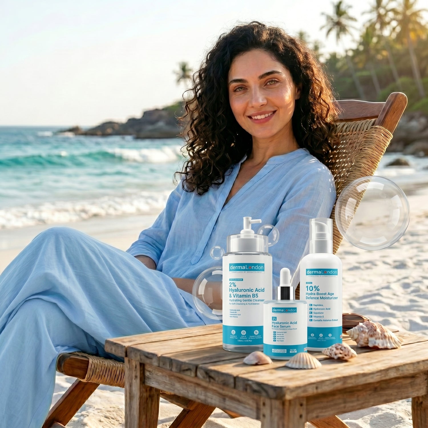 Hydra Boost Duo – Hyaluronic Acid Cleanser &amp; Serum for Deep Hydration &amp; Plump, Glowing Skin