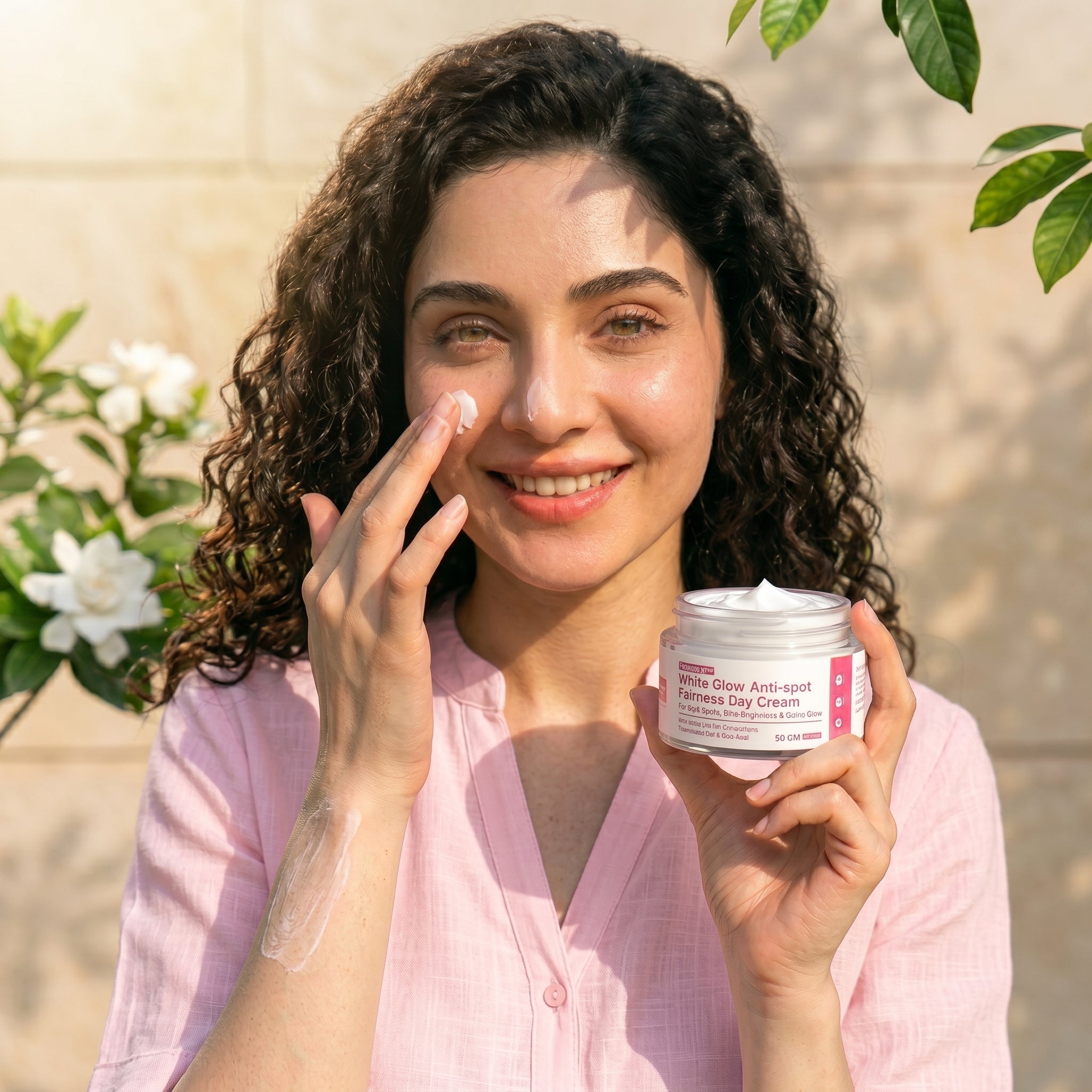SPF 25 PA++ White Glow Anti-Spot Fairness Day Cream – Brightening &amp; Dark Spot lightening Formula
