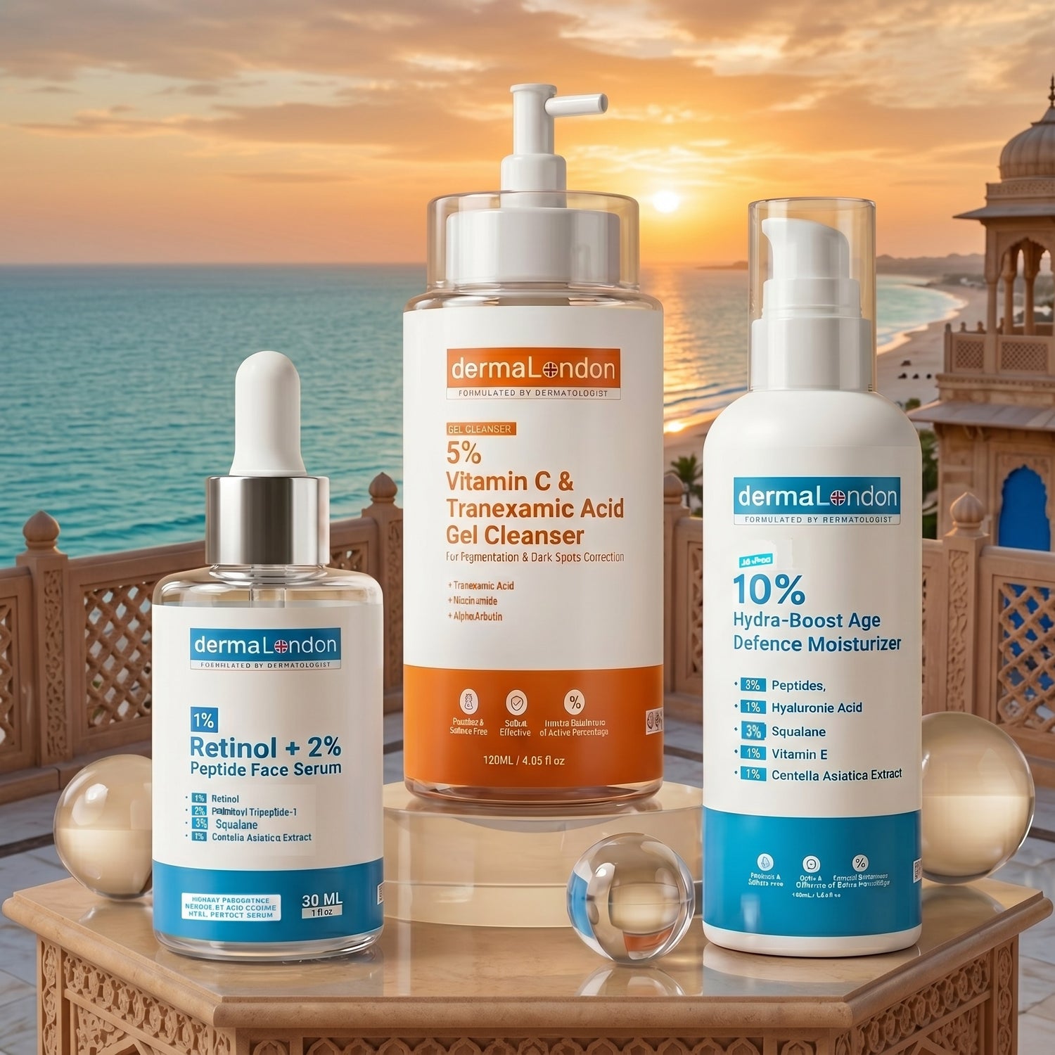 The Signature Age-Defying Complex – Vitamin C, Retinol &amp; Hyaluronic Skin Renewal System