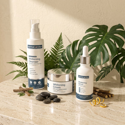 Ultimate Skin Brightening Kit - Cleanser, Vitamin C Serum &amp; Whitening Cream
