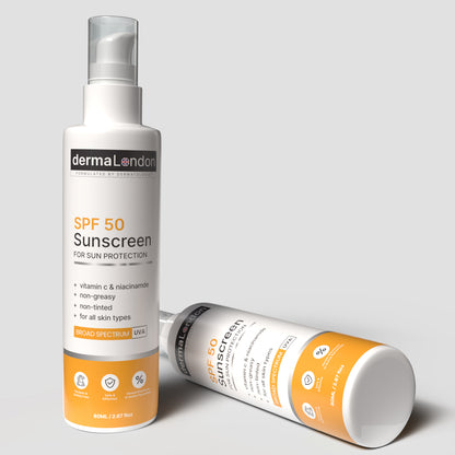 SPF 50 Sun Protection Sunscreen Combo with Vitamin C &amp; Niacinamide