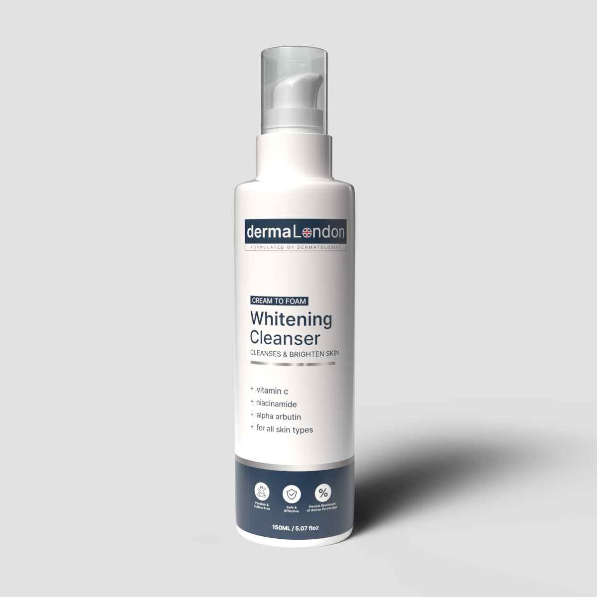 Skin Whitening  Cleanser with Vitamin C &amp; Niacinamide - 150ML